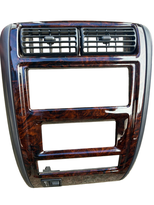 Dashboard stereo/heater panel