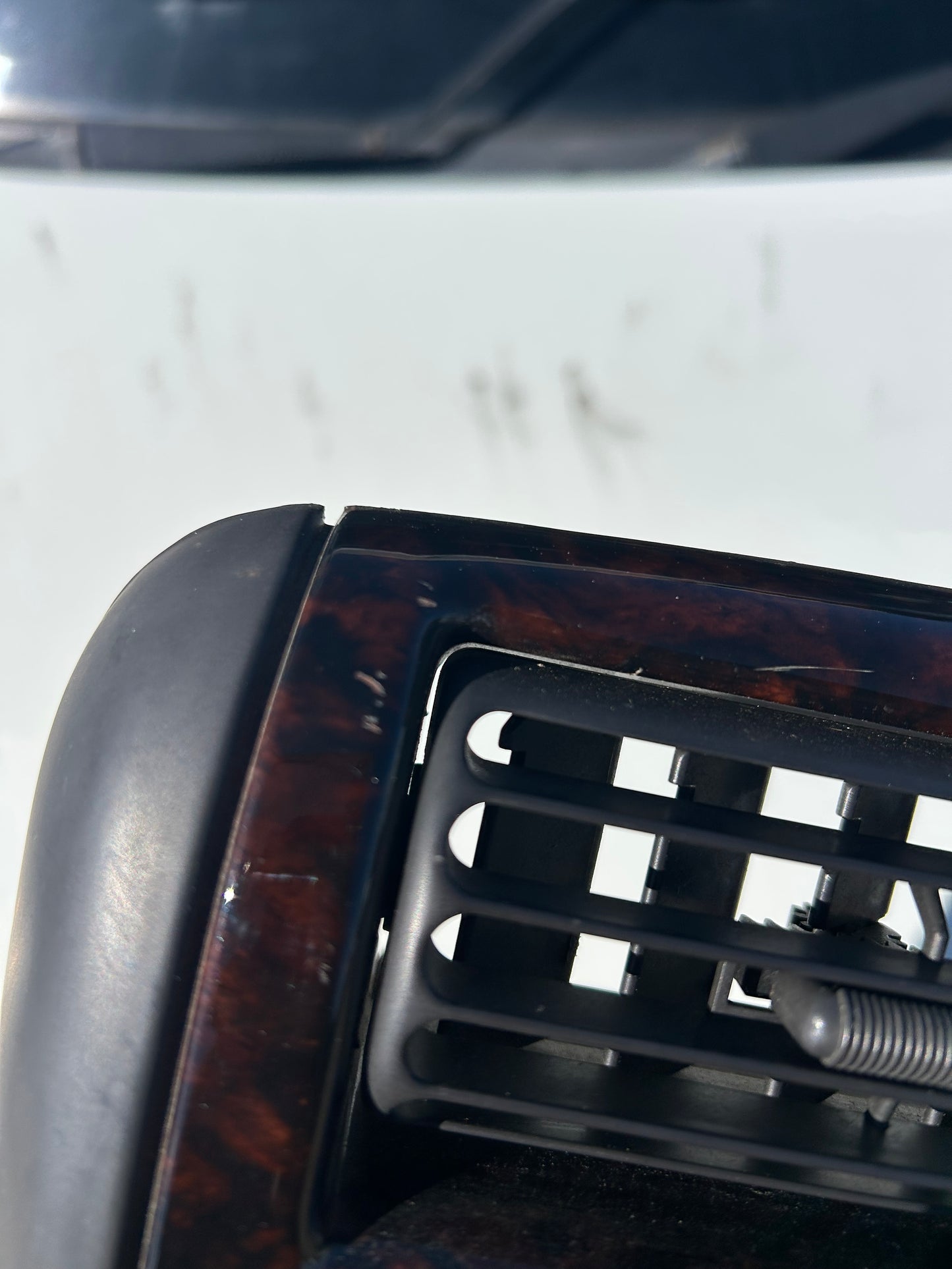 Dashboard stereo/heater panel