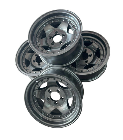 15” deep dish alloys