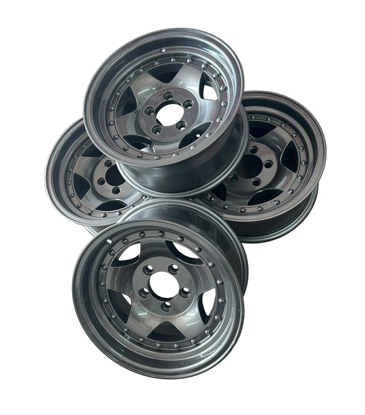 15” deep dish alloys
