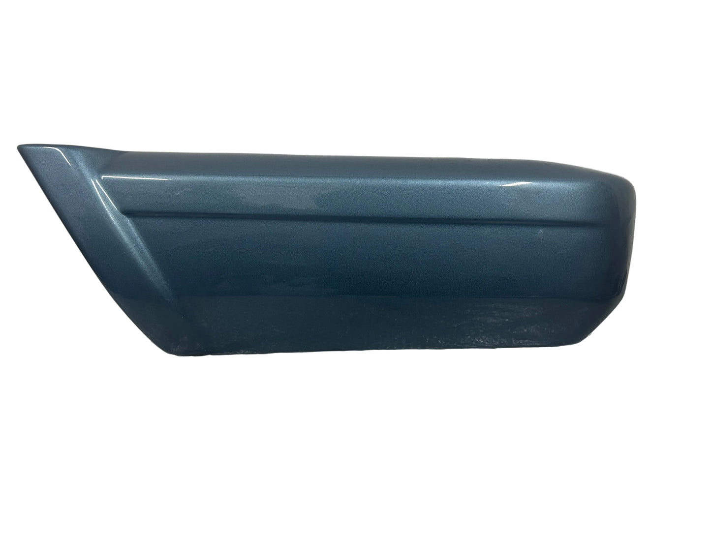 Passenger side rear bumper corner