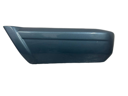 Passenger side rear bumper corner
