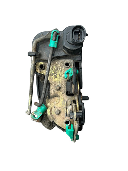 Passenger rear door locking mechanism