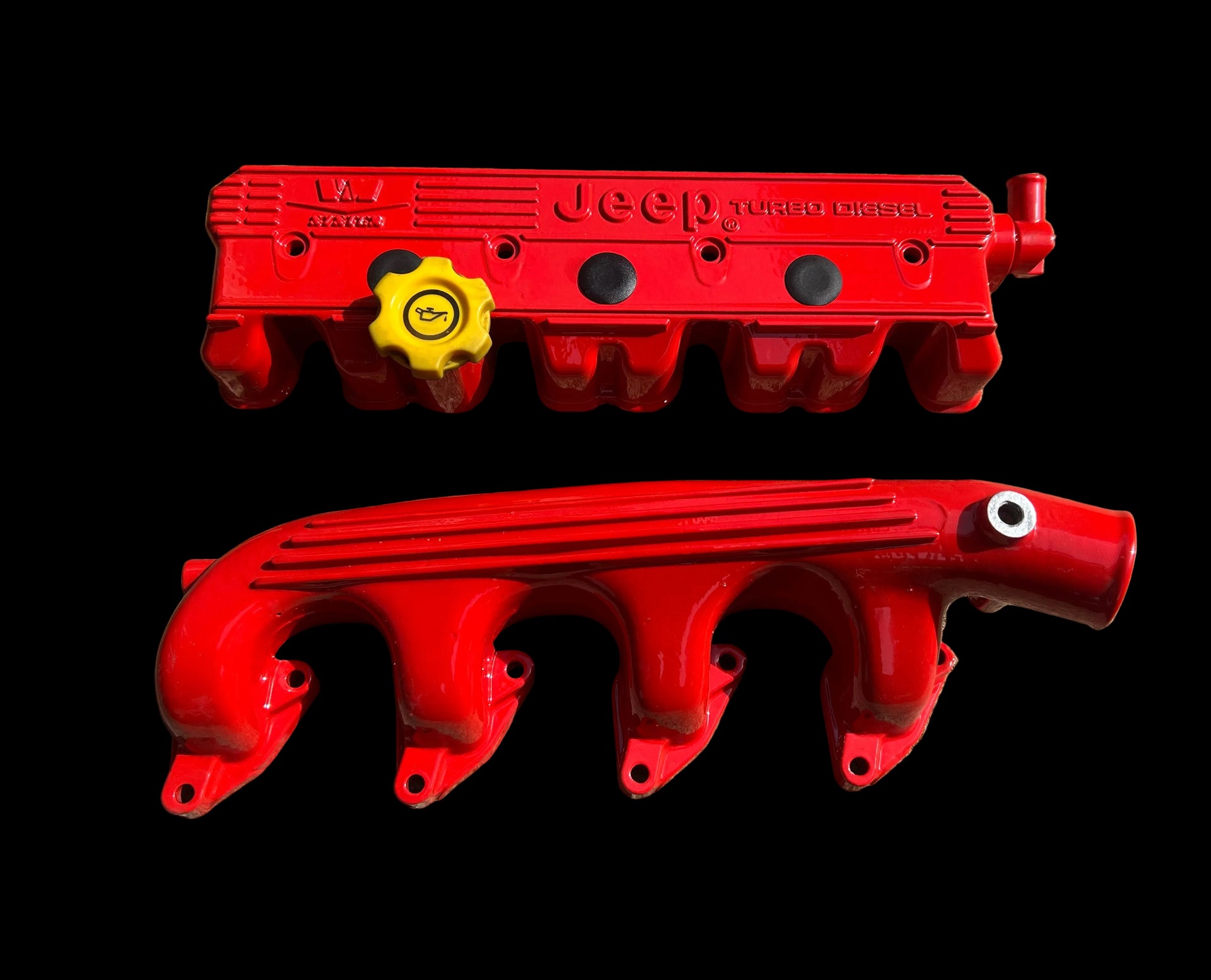 Cherokee TD INLET MANIFOLD + rocker cover