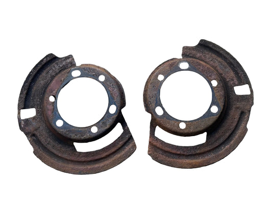Brake disc dust shields